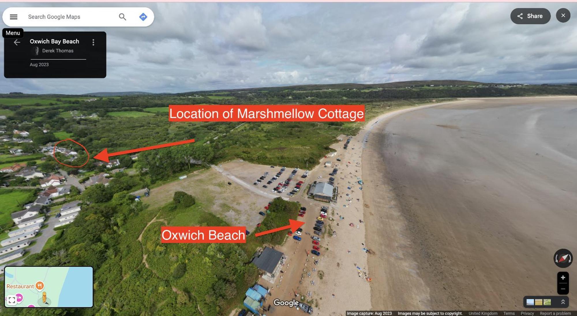 Just Stay Wales - Marshmallow Cottage, Oxwich Суонси Экстерьер фото